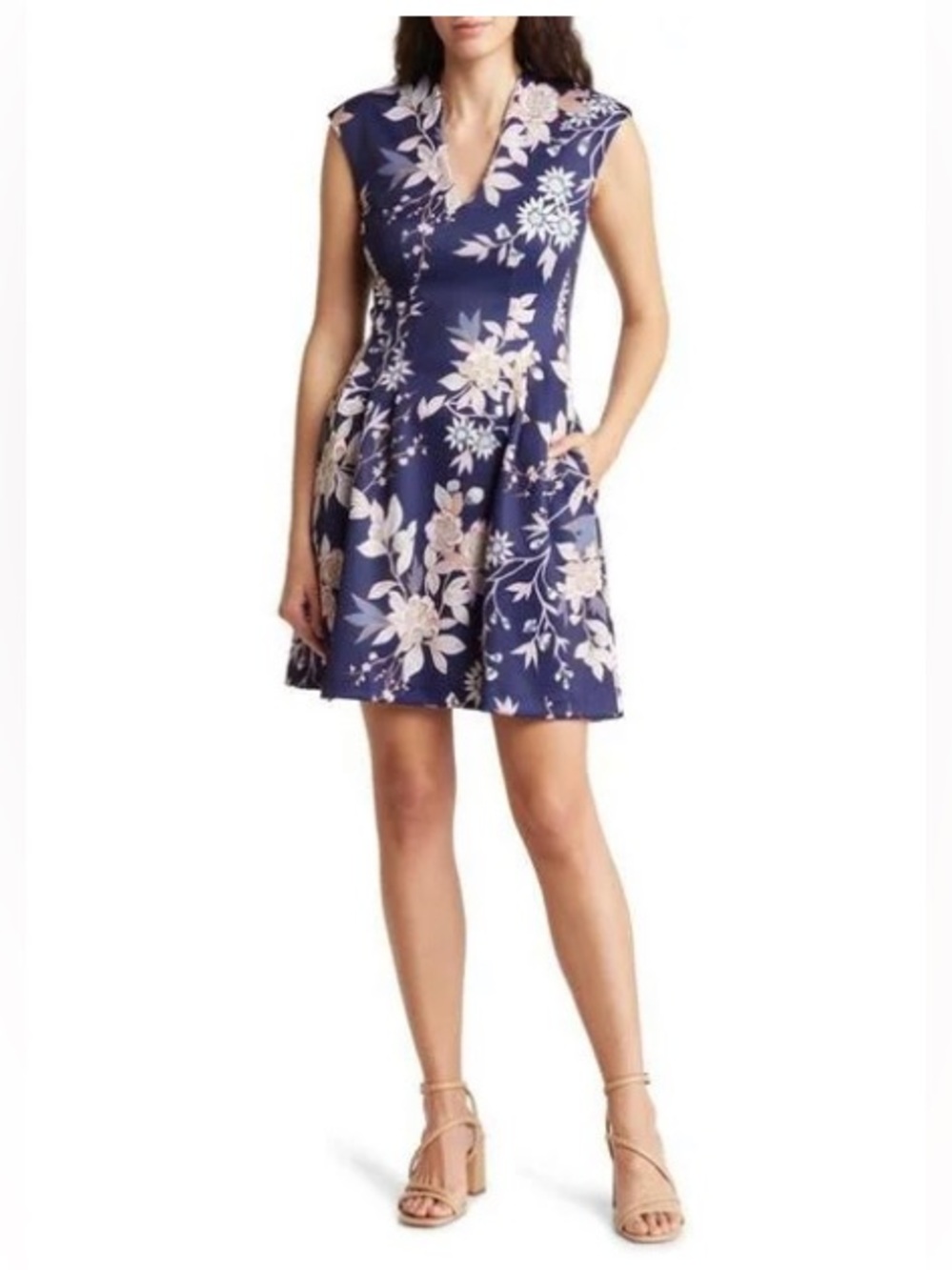 Vince Camuto NWT Floral Fit and Flare Dress